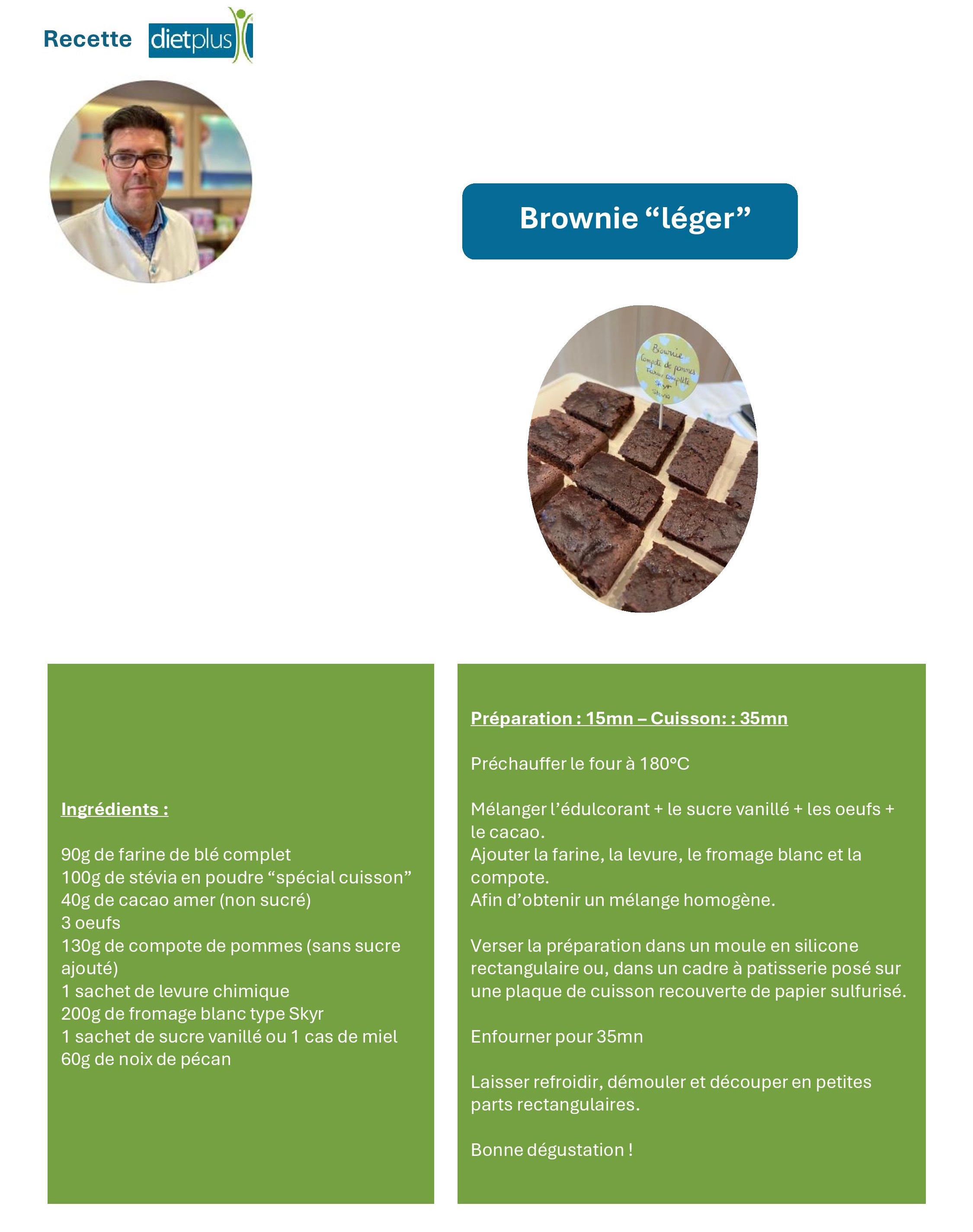 Brownie léger